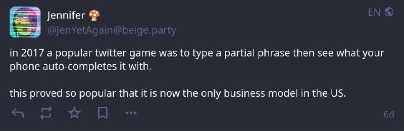 2017 Autocomplete Twitter Game Is Now America's Only Business Model