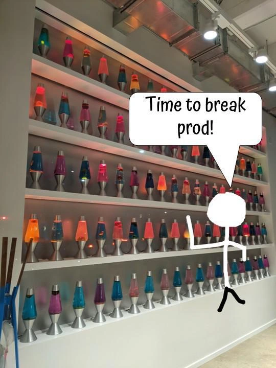 Cloudflare's Lava Lamp Wall of Entropy Declares War on Production