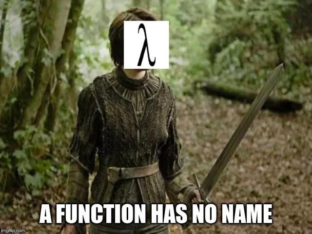 A Function Has No Name