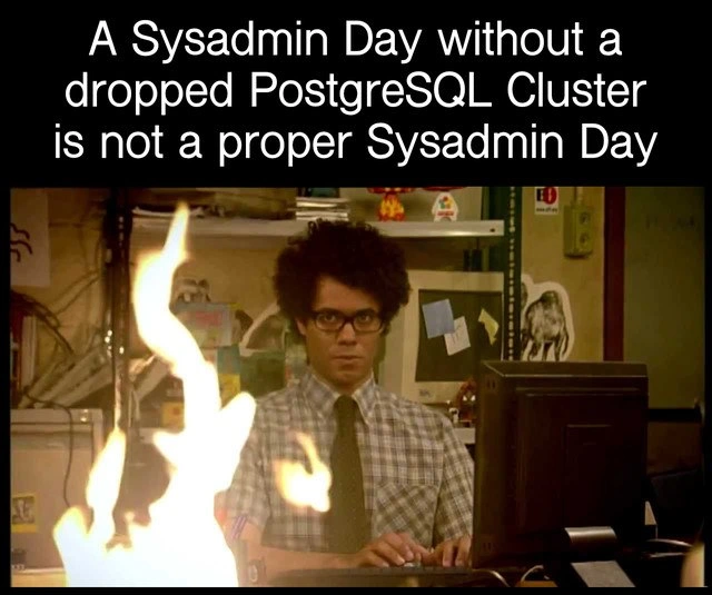 A Proper Sysadmin Database Disaster