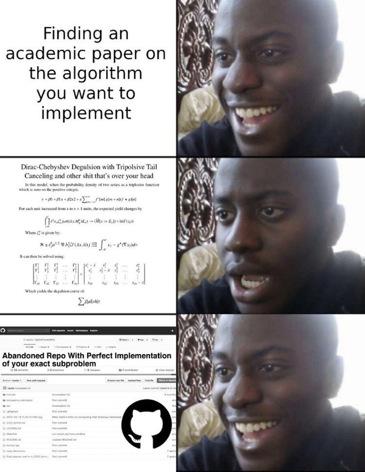 When a rotting GitHub repo beats fifty pages of Greek letters