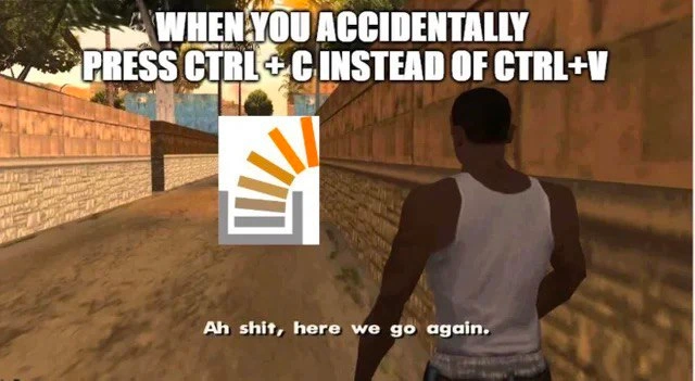 The Vicious Cycle of a Slipped Finger and Stack Overflow