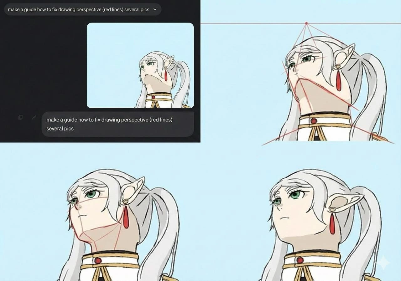 AI Art Tool Fixes Drawing Perspective But Creates Existential Crisis for the Character