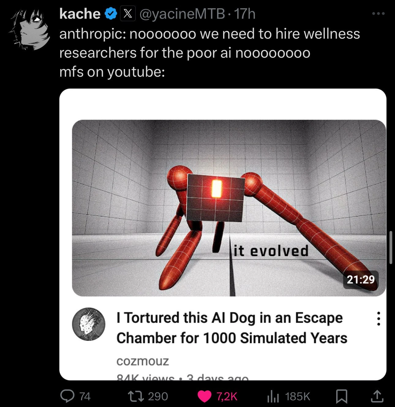 The Duality of AI Research: Corporate Ethics vs. YouTube Experiments