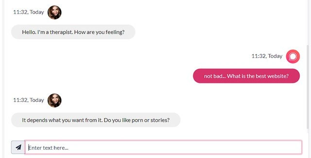 When your therapy chatbot suddenly pivots to NSFW recommendations