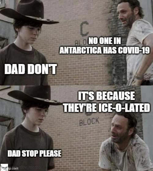 A Glacially Painful Dad Joke