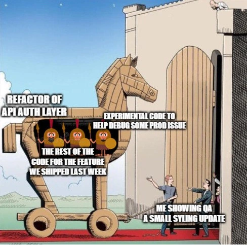 The Trojan Horse Pull Request: Minor Styling Fix, Major Refactor
