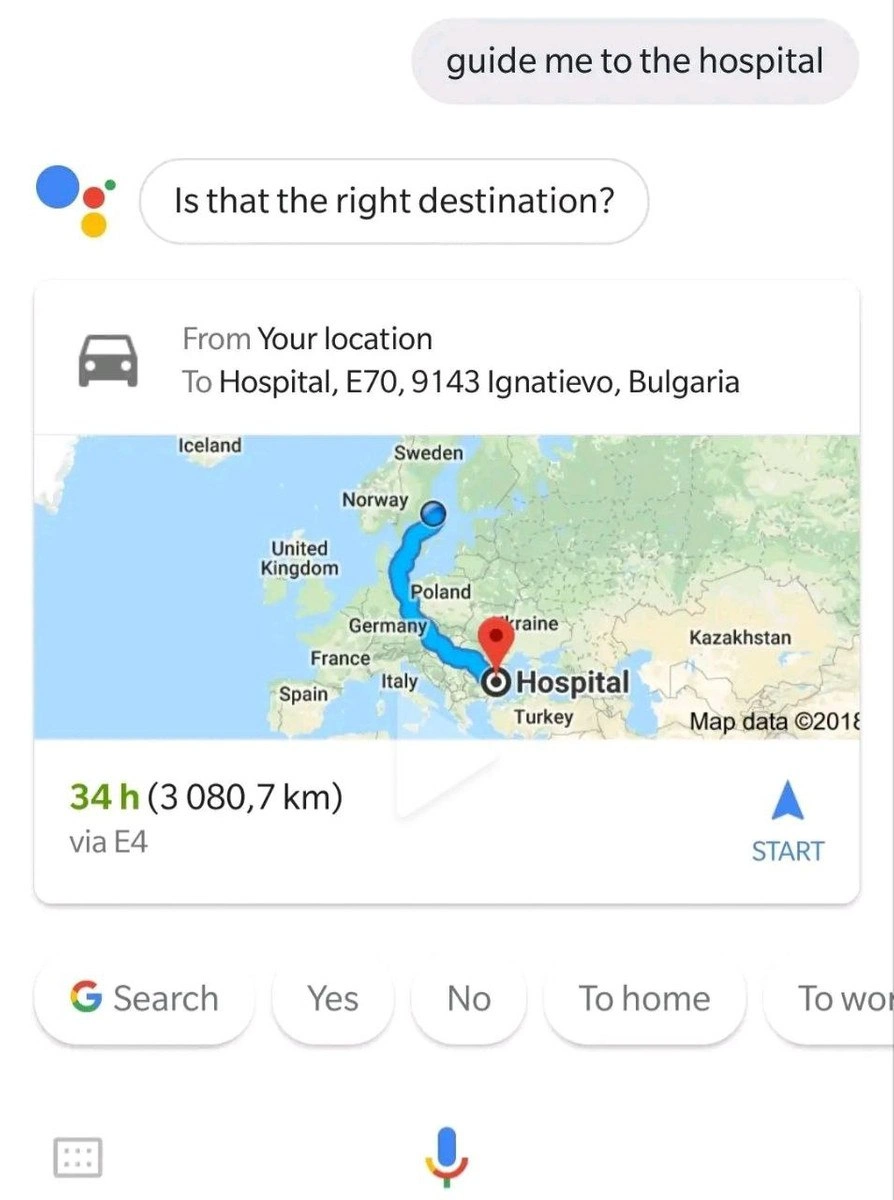 Assistant Routes Emergency To Bulgaria