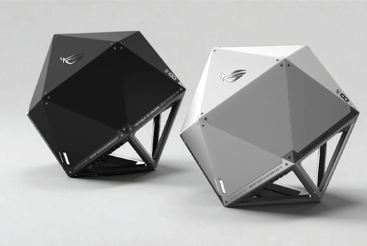 ASUS ROG Icosahedron PC Cases: When Gaming Hardware Meets Platonic Solids
