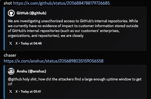 Attackers Breach GitHub: How Did They Find an Uptime Window?