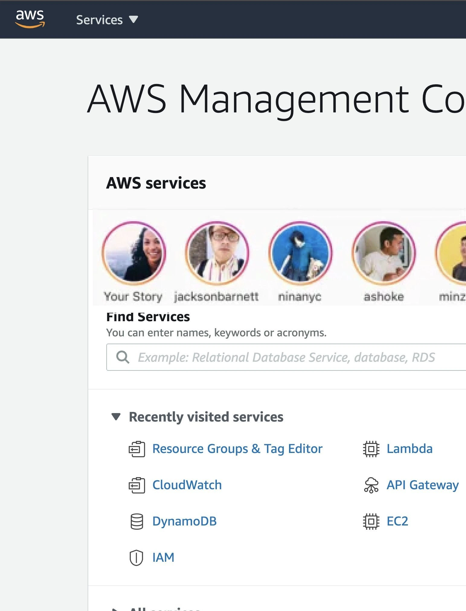 AWS Console Gets a Social Media Makeover
