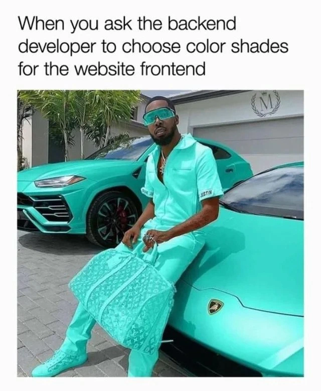 Backend Color Palette Selection