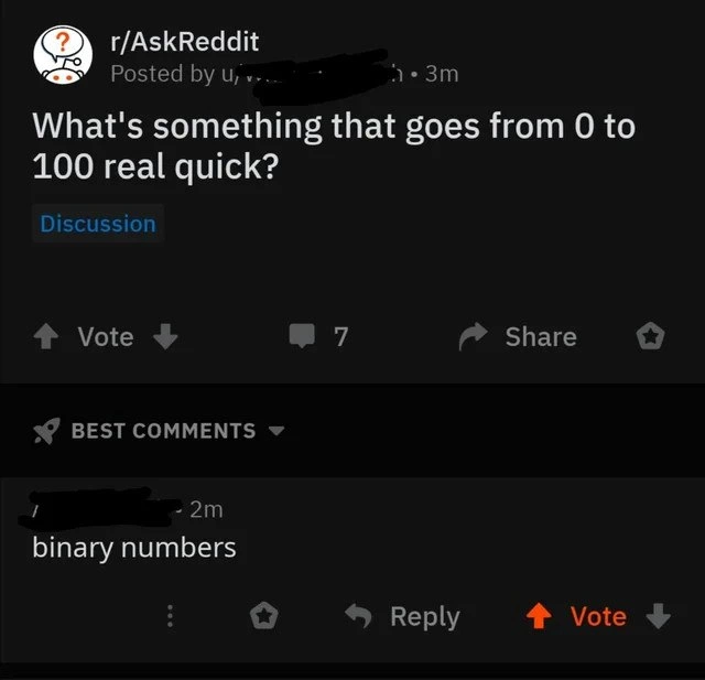 From 0 to 100, Literally