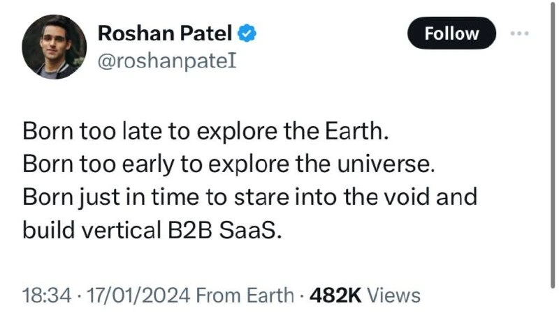 Cosmic Purpose Found in Vertical B2B SaaS
