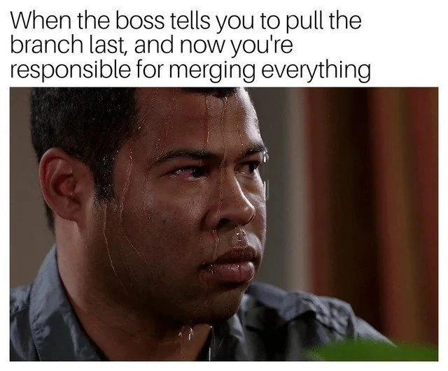 The Anxious Final Git Merge