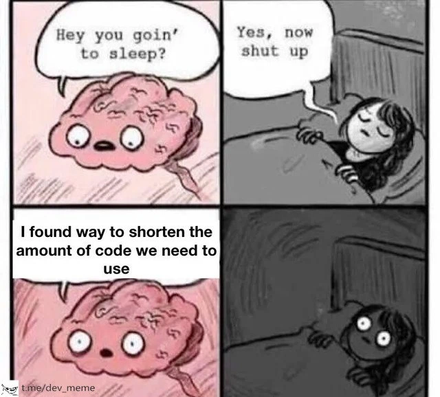 The Midnight Refactoring Epiphany