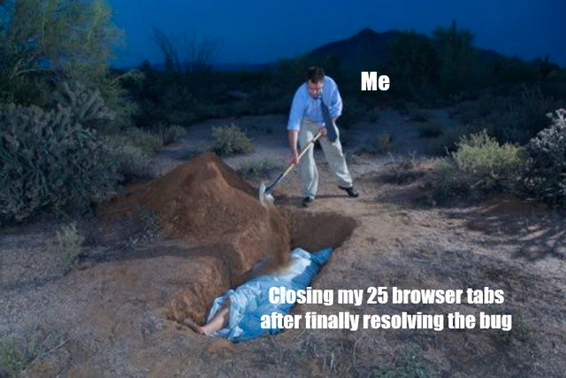 The Ritual of Closing Tabs After a Brutal Debug