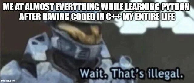C++ Developer Encounters Python's 'Illegal' Simplicity