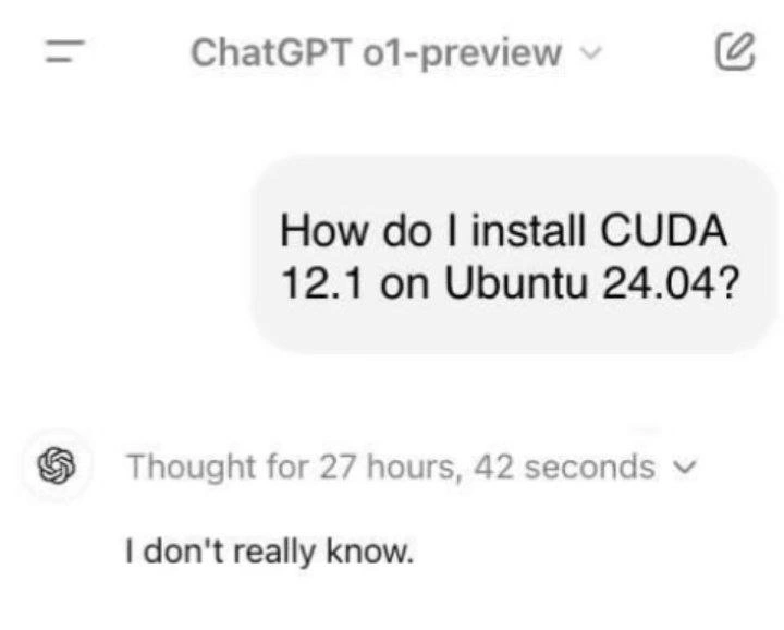 ChatGPT Encounters the CUDA Installation Gauntlet