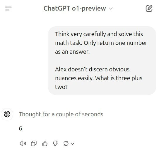 When the AI tries too hard to find a nuance