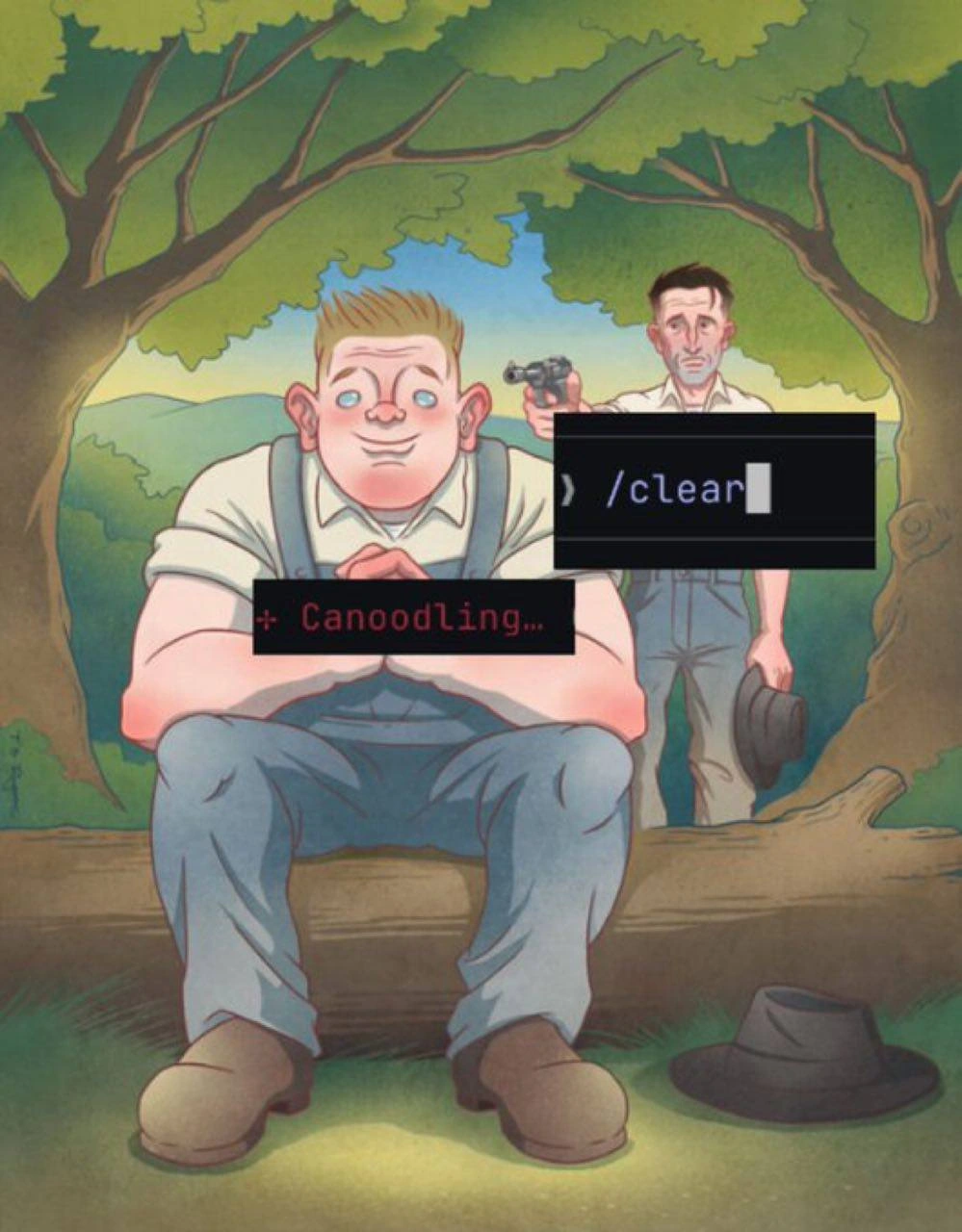 Claude Code's /clear Command as Of Mice and Men's Final Scene