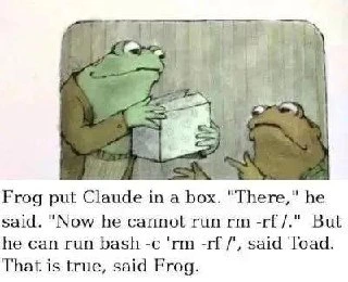 Claude Finds the Bash-Shaped Hole in the Box