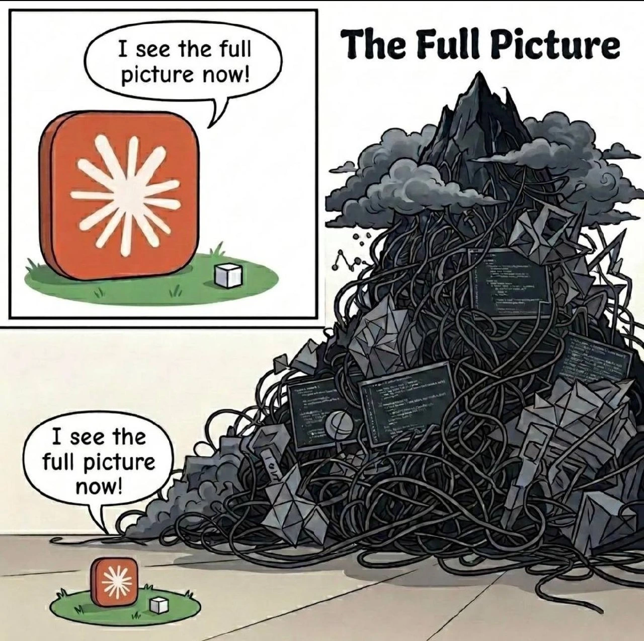 Claude Sees 'The Full Picture' From Its Tiny Patch of Grass