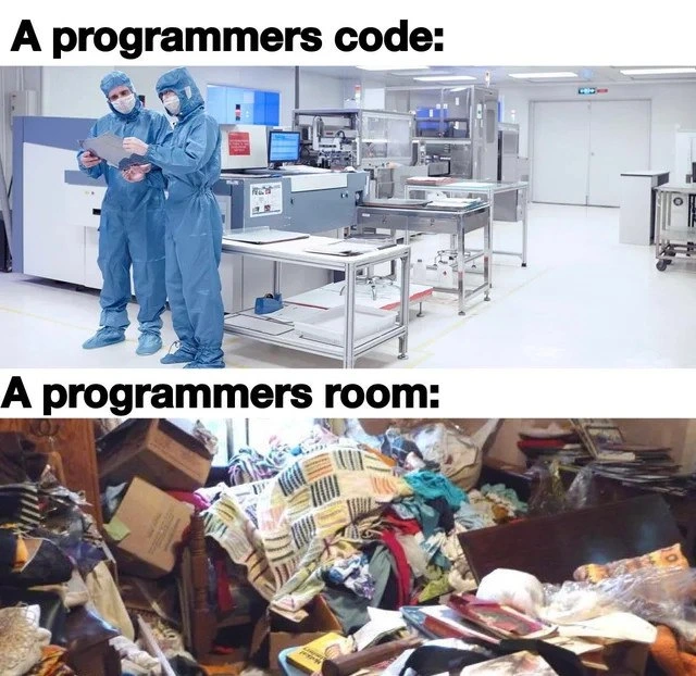 Clean Code, Chaotic Room