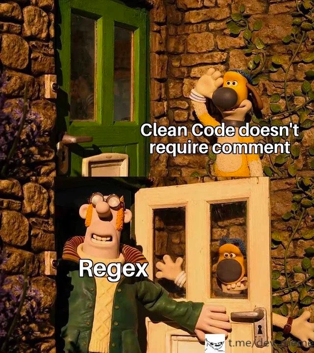 Clean Code Principles vs. Regex Reality