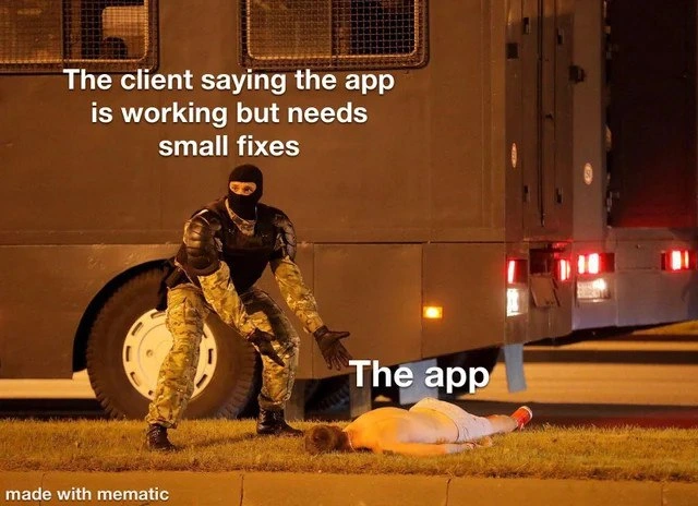 Client Feedback vs. The Brutal Reality of the App's State