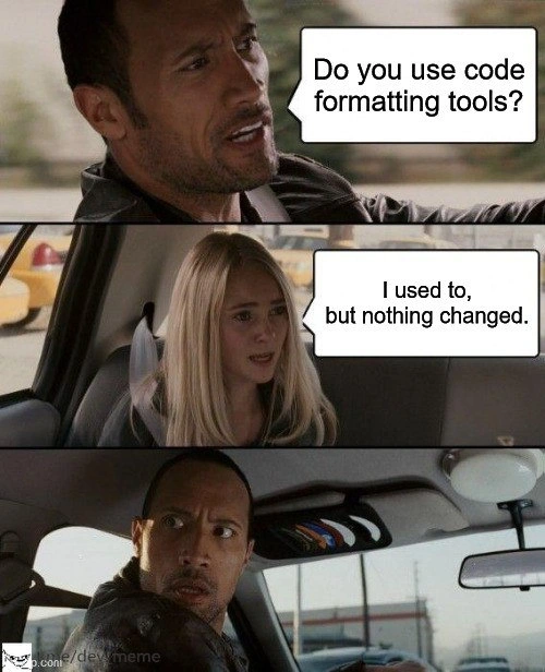 Code Formatting Perfection