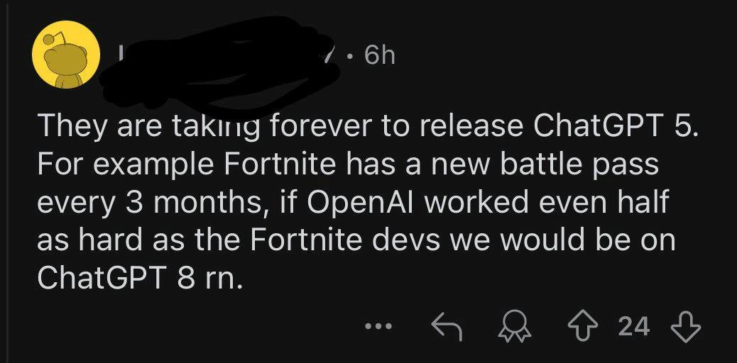 A Gamer's Take on AI Development Release Cycles