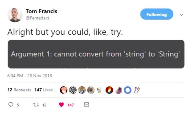 The Compiler's Pedantic Refusal to 'Just Try'