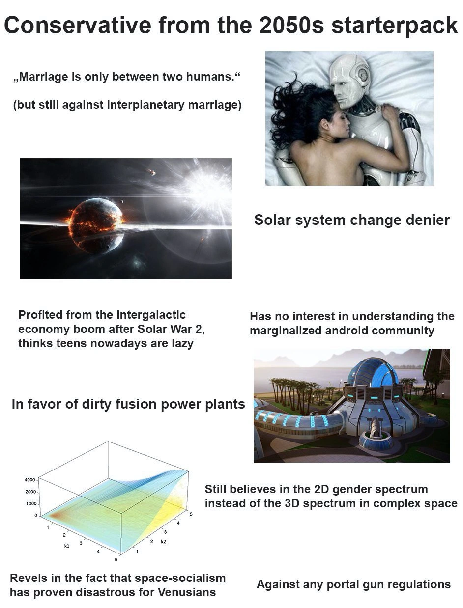 The Sci-Fi Satire of a 2050s Conservative