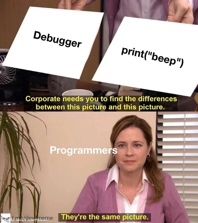 The Two Official Methods of Debugging