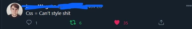 Developer tweet redefining CSS as 'Can’t Style Sh*t' captures styling pain