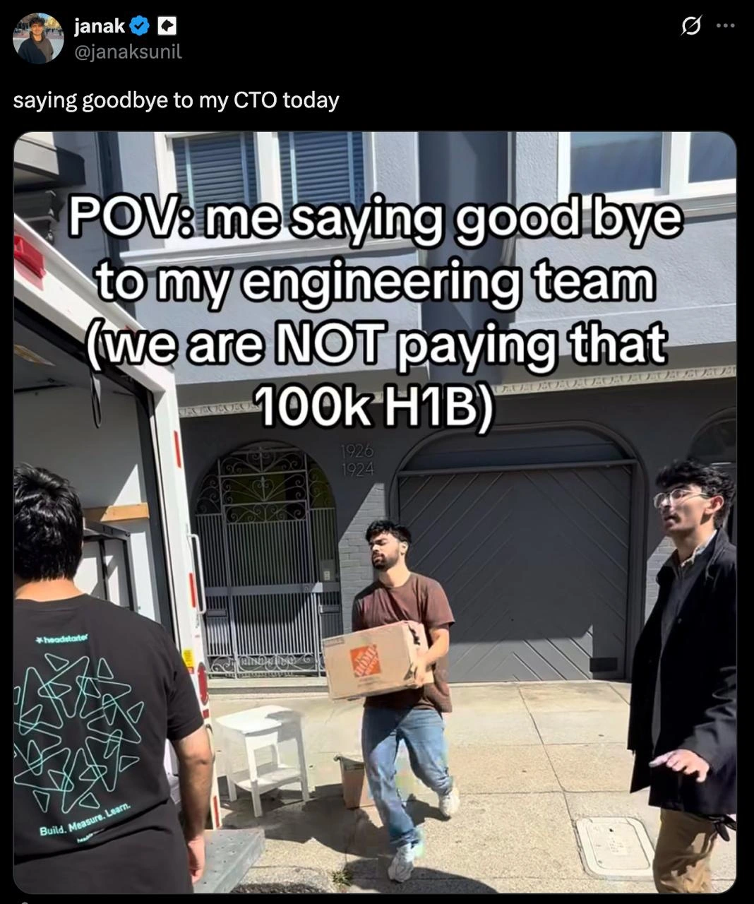 Startup CTO Says Goodbye to H1B Engineering Team