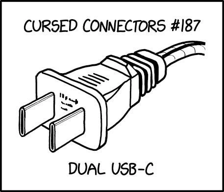 Cursed Connectors #187 presents the utterly impossible Dual USB-C plug