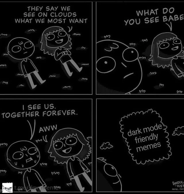 A Developer's True Desire: Dark Mode Memes