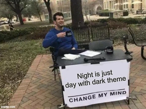 The Original Dark Theme for Planet Earth