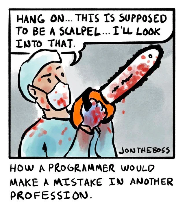 When a Programmer's Debugging Mindset Enters Surgery