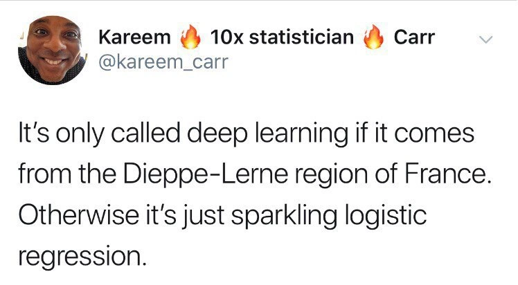 Deep Learning or Sparkling Logistic Regression?