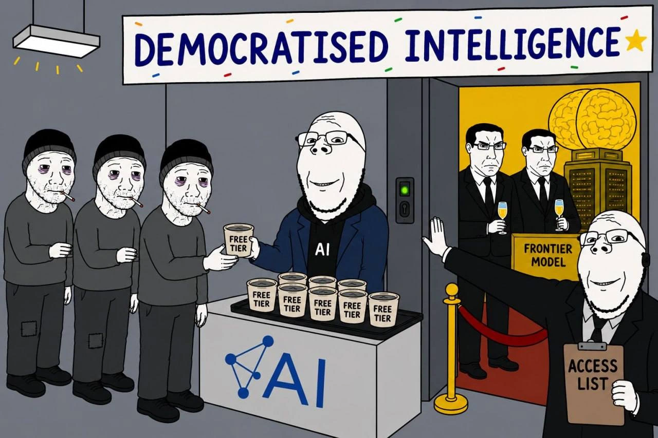 Democratised Intelligence, Except for the Intelligent Part