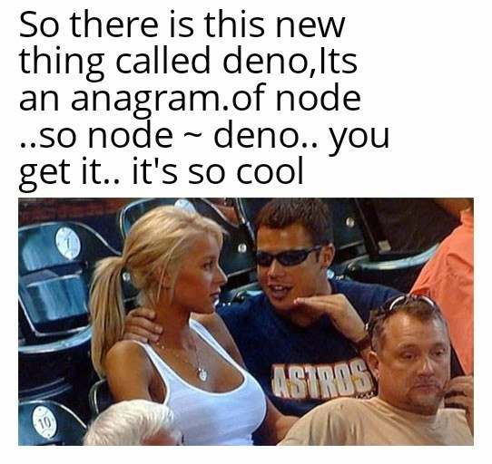 The Profound Deno-Node Anagram Revelation
