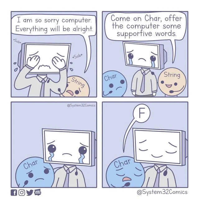 Data Type Empathy: When 'F' is More Than a Char