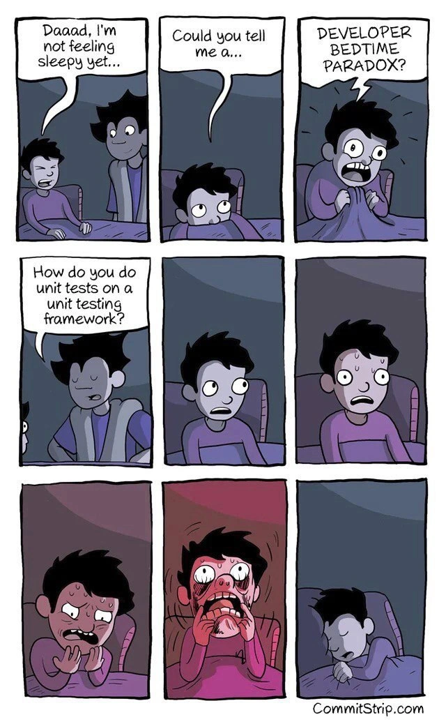 When a bedtime story spirals into a unit-testing recursion nightmare