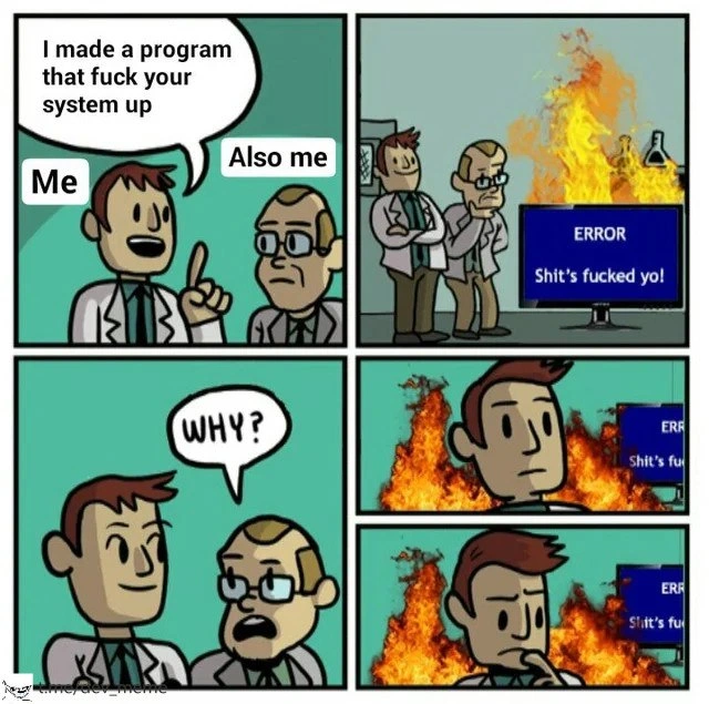 The Existential 'Why' of a System Crash