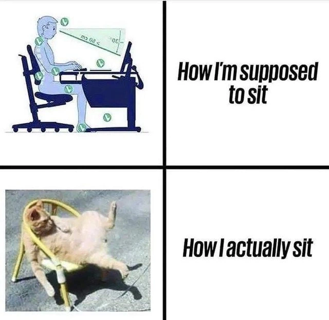 The Ergonomic Ideal vs. The Coder Slouch