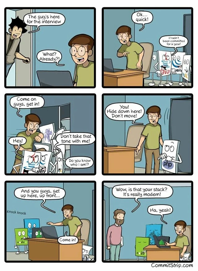 A Developer's Modern Stack for the Interview