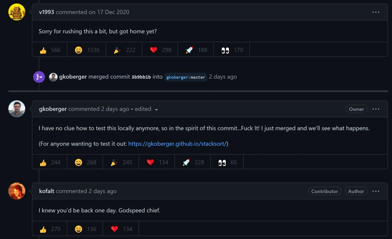 The 'Test in Production' Gambit on GitHub